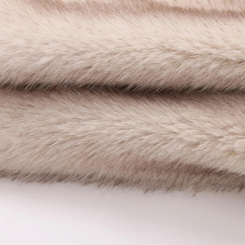Gradient Luxe Faux Fur Coat - Winter 2023
