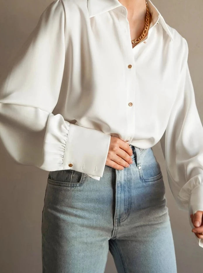 Classic White Office Shirt